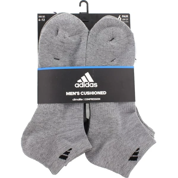 ADIDAS Men's Athletic Low-Cut Socks, 6 Pack - Image 3