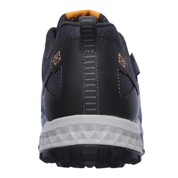 SKECHERS Men's Escape Plan Trail Shoes, Navy/Orange - Image 4