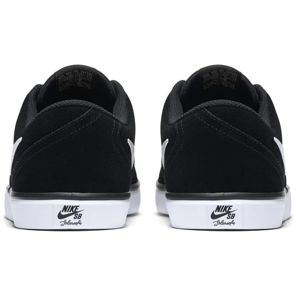 NIKE SB Men's Check Solarsoft Skateboarding Shoes - Image 5