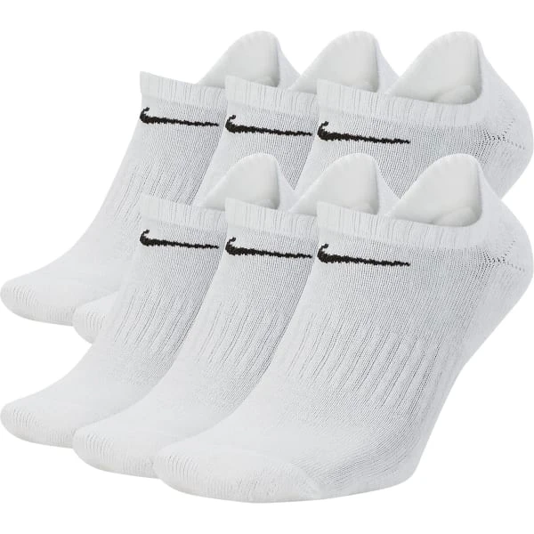 NIKE Men's Everyday Cushion No Show Socks, 6-Pack