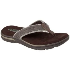SKECHERS Men's Relaxed Fit Supreme Bosnia Sandals