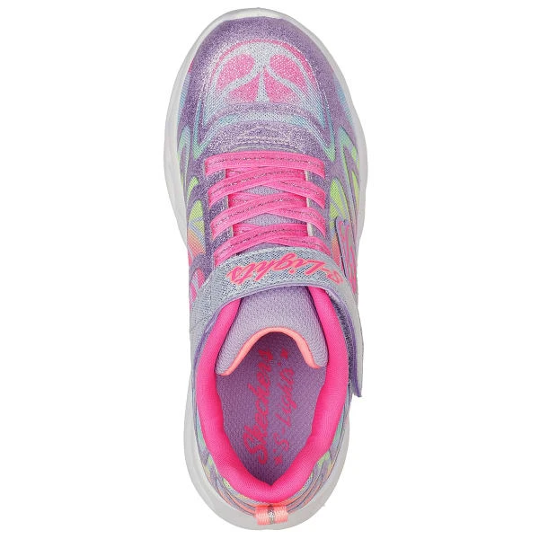 SKECHERS Girls' S Lights: Twisty Brights - Dazzle Flash Sneaker - Image 4