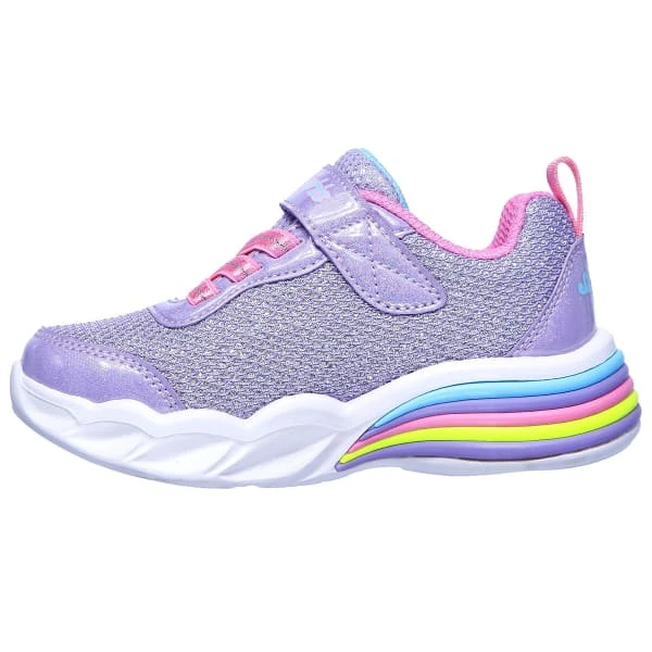 SKECHERS Infant/Toddler Girls' Sport Lighted - Sweetheart Lights Sneaker - Image 3
