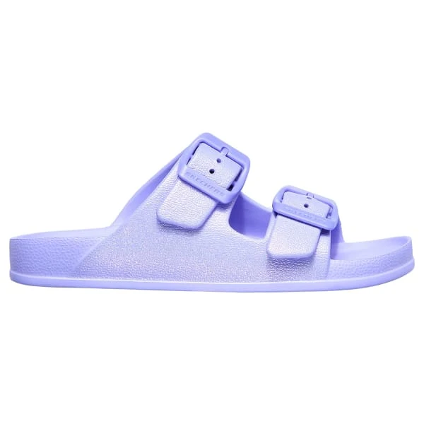 SKECHERS Girls' Foamies: Cali Blast - Sunshine Shimmer Sandal - Image 2