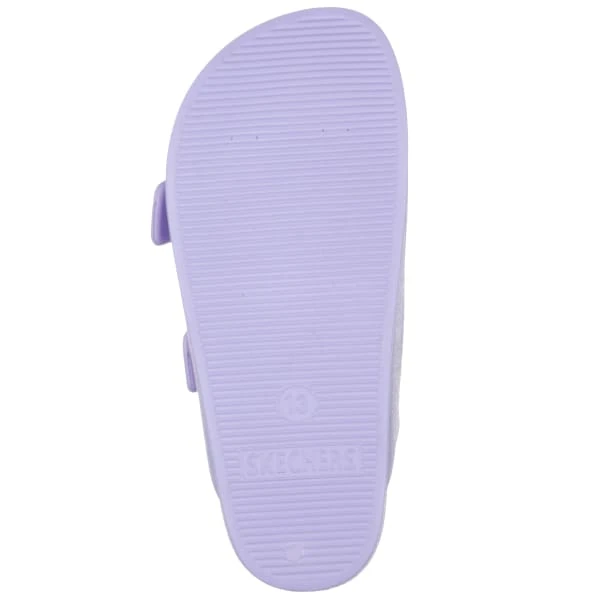 SKECHERS Girls' Foamies: Cali Blast - Sunshine Shimmer Sandal - Image 5