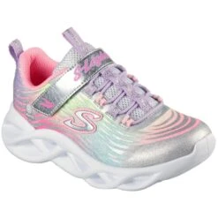 SKECHERS Girls' S Lights: Twisty Brights - Mystical Bliss Sneakers