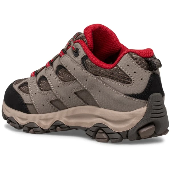 MERRELL Kids' Moab 3 Low Lace Waterproof Hiking Shoes - Image 2