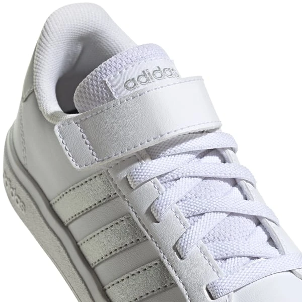 ADIDAS Girls' Grand Court Leather 2.0 Sneakers - Image 7