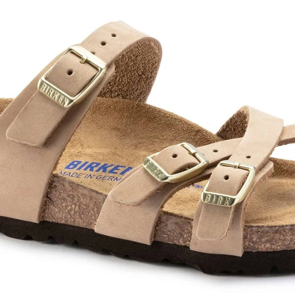 BIRKENSTOCK Women's Franca Soft Footbed Sandals - Image 6