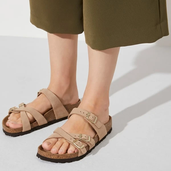 BIRKENSTOCK Women's Franca Soft Footbed Sandals - Image 7